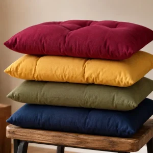 Cojines de colores