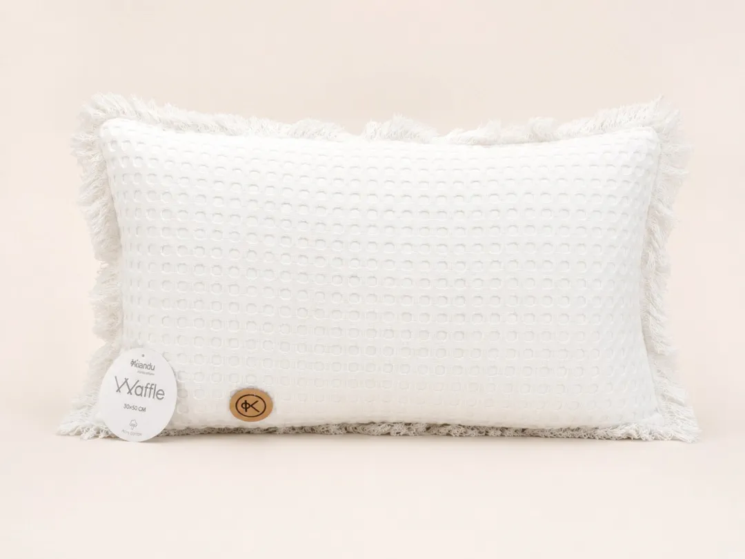 Cojín rectangular - Blanco