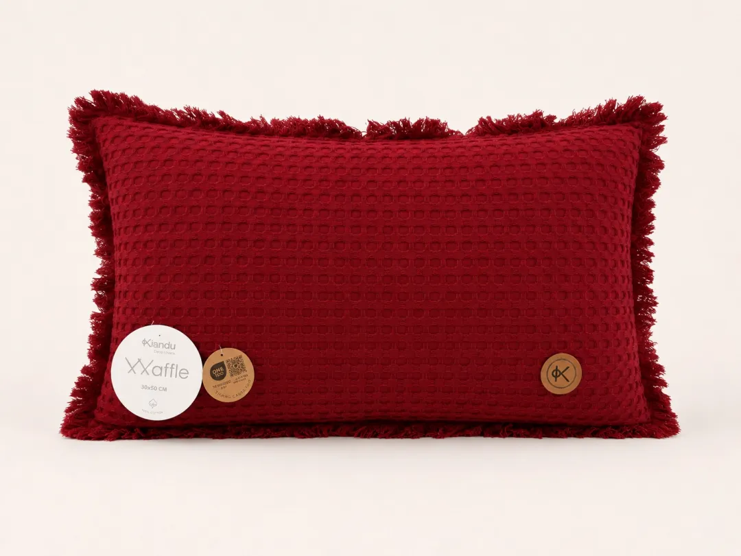 Cojín rectangular - Rojo